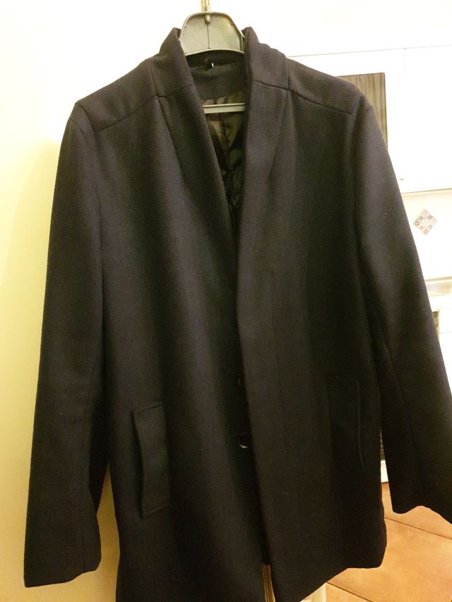 Giaccone uomo in panno elegante taglia L