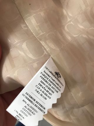 Chaqueta Carolina Herrera