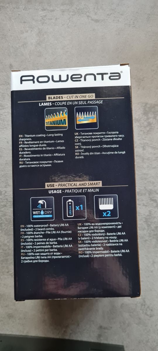 Kit rasatura e finitura barba