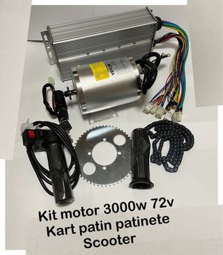 motor 3000w 72v kart,patin,patinete,scooter,quad