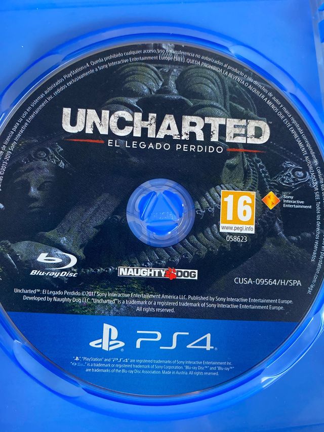 UNCHARTED EL LEGADO PERDIDO