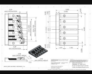 Puente Hipshot Kickass 5 cuerdas