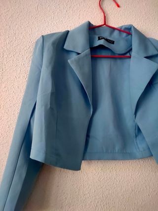 Blazer azul claro SIN ESTRENAR 