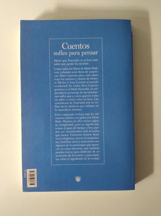 Cuentos sufíes para pensar Idries Shah