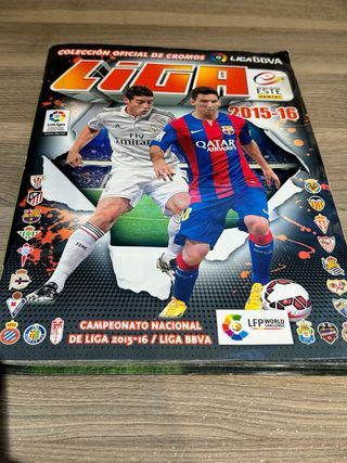 ALBUM FÚTBOL  LIGA ESTE (2015 - 2016)
