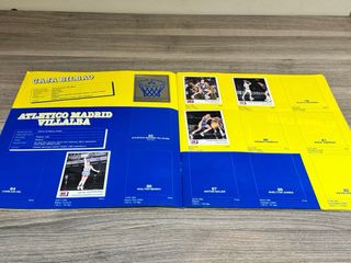 Album cromo cromos  ACB baloncesto Panini 1991