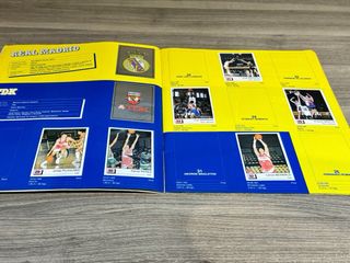 Album cromo cromos  ACB baloncesto Panini 1991