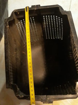 Cesta para cortacésped eléctrico