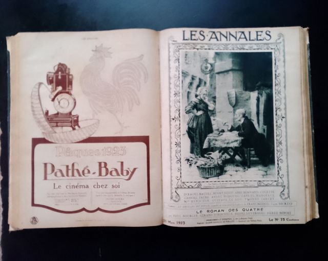 Les Annales annata 1923 completa 52 riviste