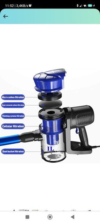 Aspiradora con cable 400 W