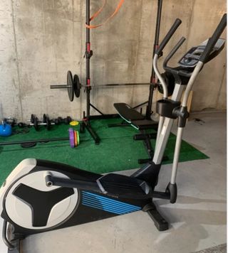 ELÍPTICA NÓRDIC TRACK y BICICLETA BH GYM
