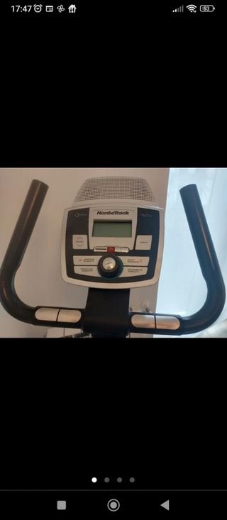 ELÍPTICA NÓRDIC TRACK y BICICLETA BH GYM
