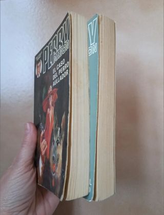 Lote PERRY MASON, novela negra, antiguos