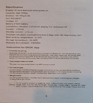 Bascula de Baño ultrafina con analizador corporal