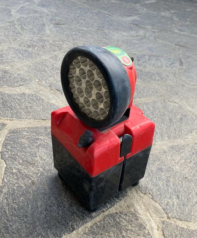 flash emergenza led giallo
