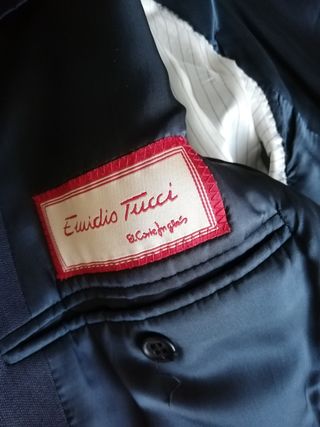 Americana hombre azul marino Emidio Tucci