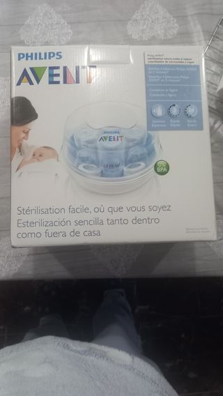 Esterilizador biberones microondas
