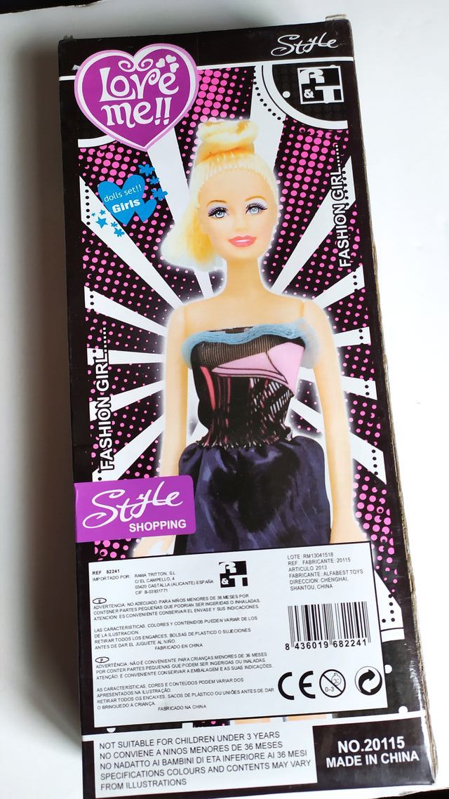 Muñeca lean be. verde