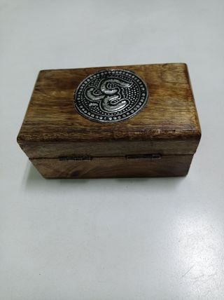 Joyero madera hecho a mano