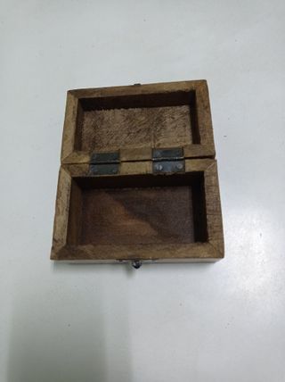Joyero madera hecho a mano
