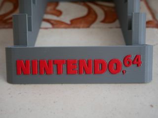 3D Soporte Nintendo 64 Juegos Stand Organizador