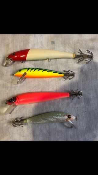 rapalas pesca currican calamares