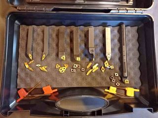 Set Valigetta Utensili da 16 mm Tornio con Ricambi