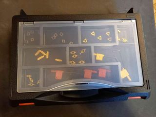 Set Valigetta Utensili da 16 mm Tornio con Ricambi