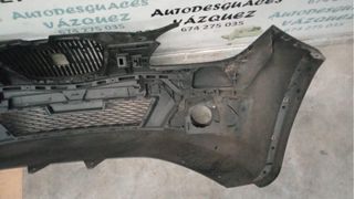 Paragolpes delantero negro Seat León II Restyling