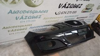 Paragolpes delantero negro Seat León II Restyling