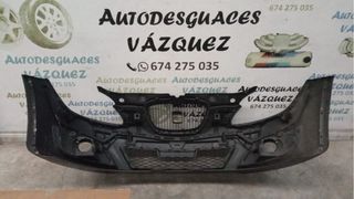 Paragolpes delantero negro Seat León II Restyling