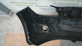 Paragolpes delantero negro Seat León II Restyling