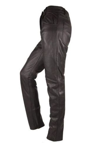 Pantalón de piel ZERIMAR para mujer