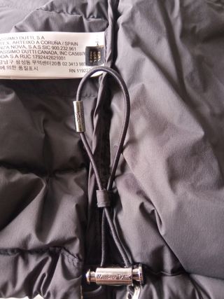 ABRIGO PLUMÓN MASSIMO DUTTI