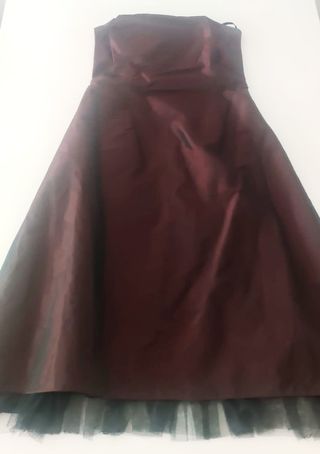 Vestido de fiesta midi