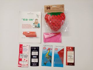 Lote 6 de artículos de mercería