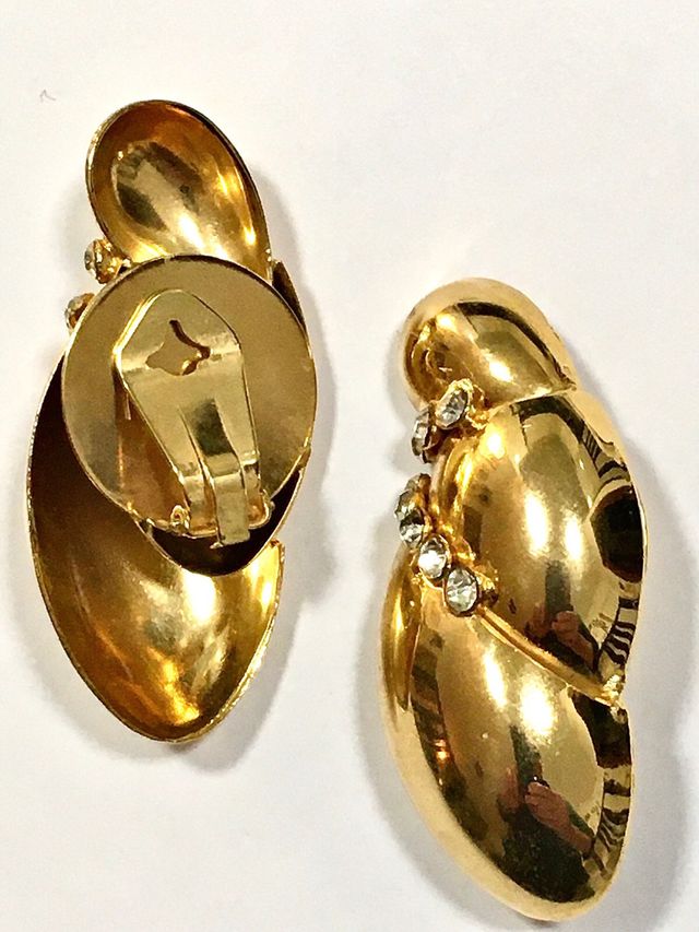 Orecchini clips vintage Made in Italy