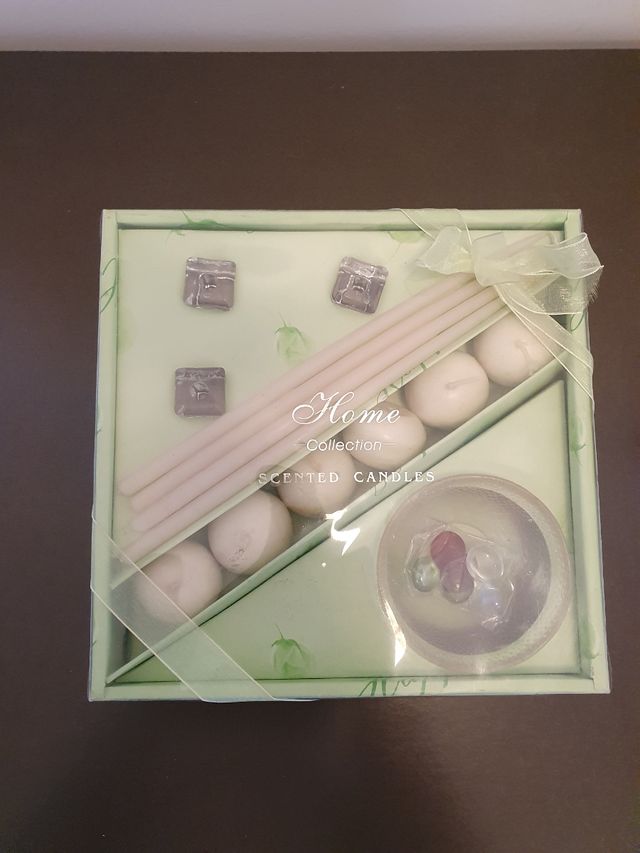 Set candele e portacandele