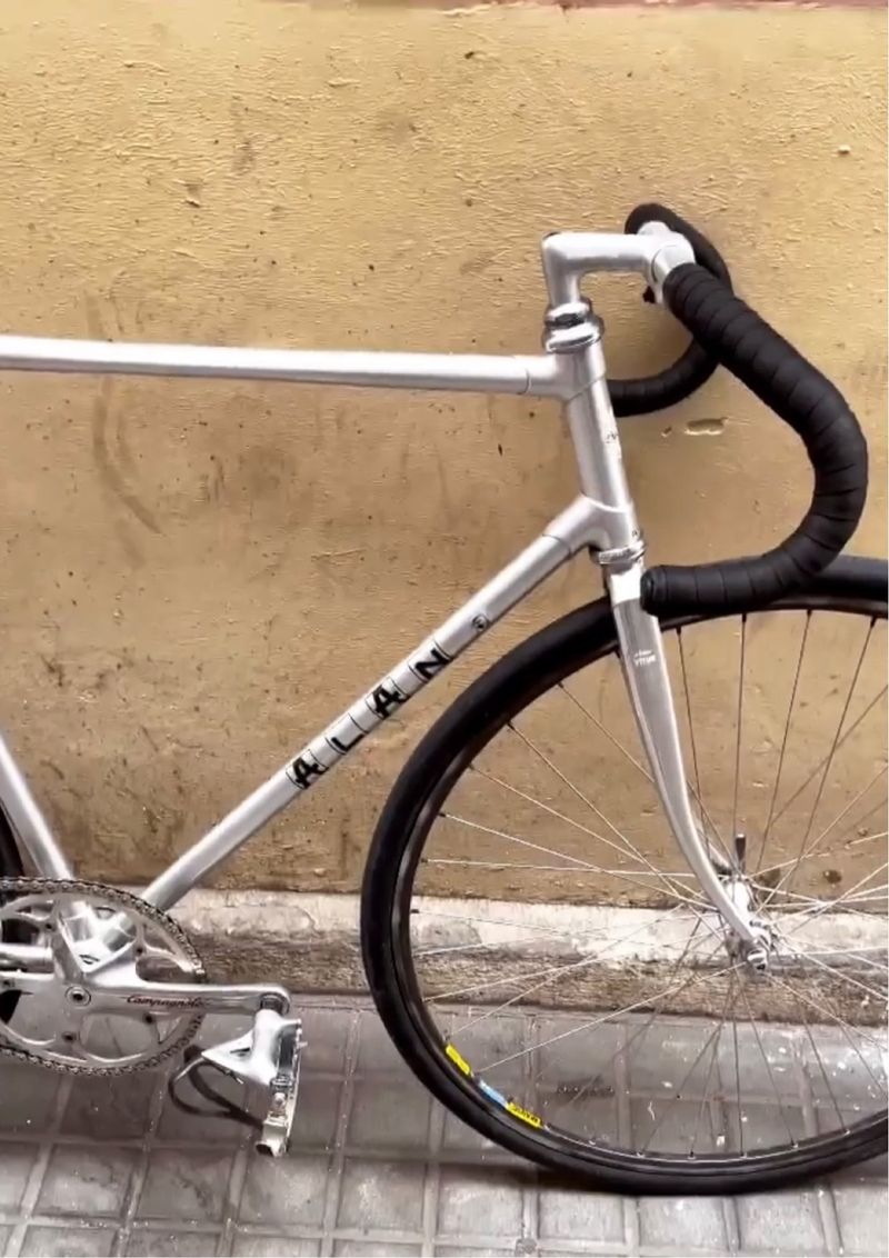 Bicicleta Alan superrecord cuadro aereo de segunda mano por 450