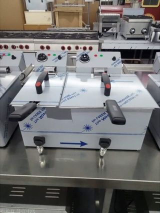 Freidora eléctrica sobremesa profesional