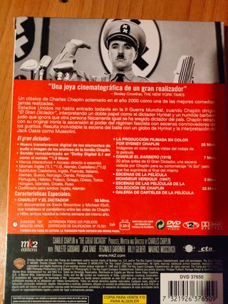 Dvd Chaplin Edición Especial