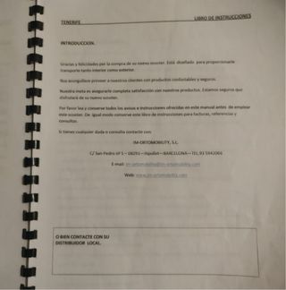 Moto Scooter  electrica