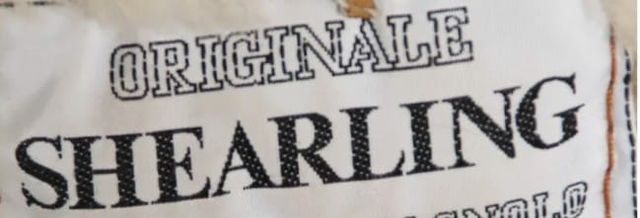 Guanto in montone shearling colore grigio scamosci