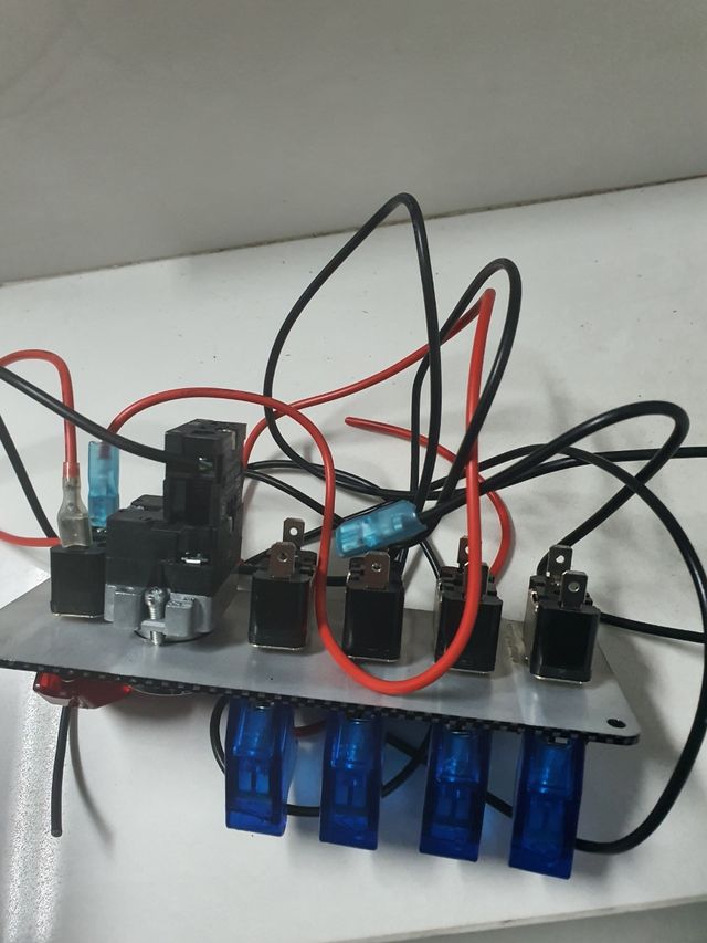 Botonera arranque coche tunning