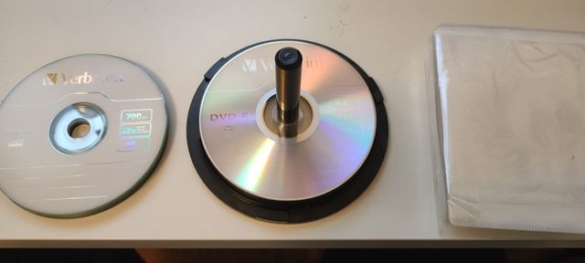 DVD´s Verbatim fundas y cd´s