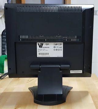 Monitor videoseven + teclado 