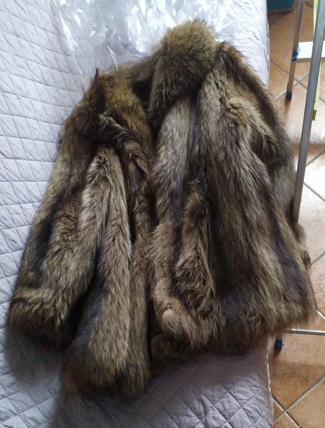 Pelliccia di marmotta vintage anni 90