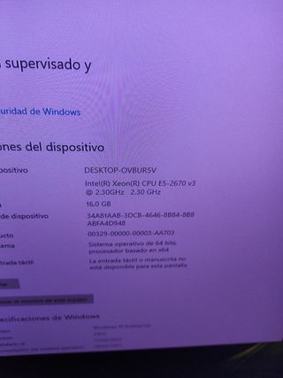 Ordenador Gamer Xeon E5 2670