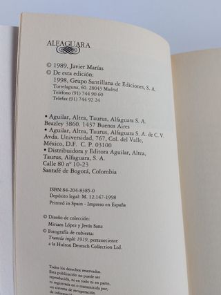 Todas las almas de Javier Marías