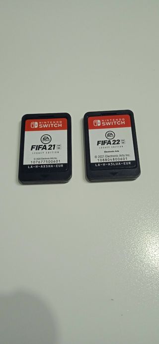 FIFA 21 y 22 para Nintendo Switch